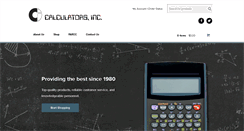 Desktop Screenshot of calculatorsinc.com